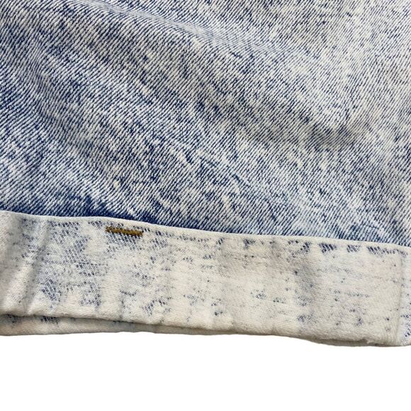 Vintage Sasson Brand Acid Wash High Rise Pleated Shorts 9/10 Perfect Condition - Picture 6 of 16
